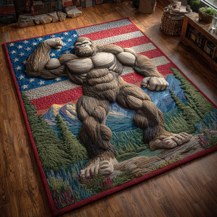Sasquatch patriote – Tapis