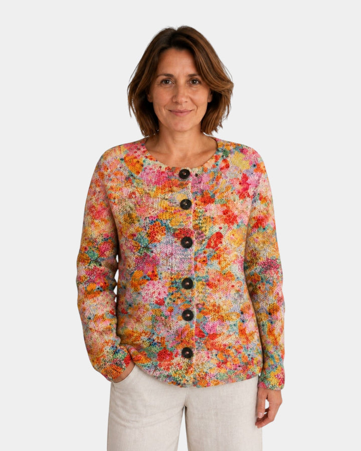 Helena | Cardigan en maille vintage