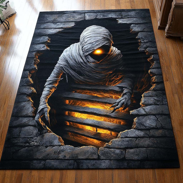 Momie dans la crypte – Tapis