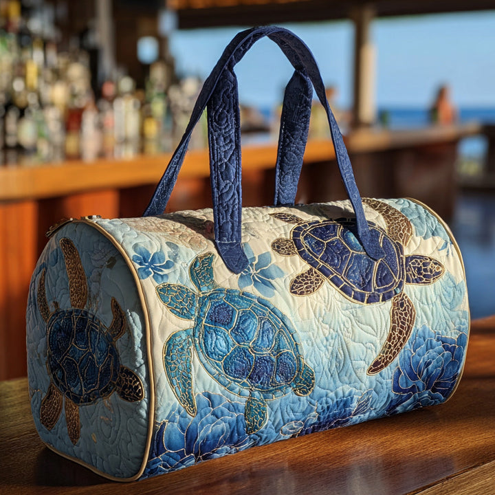 Tortue vagabonde des mers – Sac de voyage matelassé