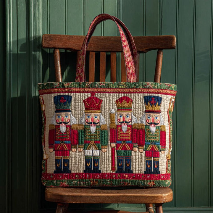 Casse-noisettes de Noël – Sac fourre-tout matelassé
