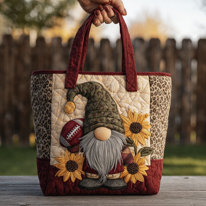 Gnome amateur de football – Sac fourre-tout matelassé