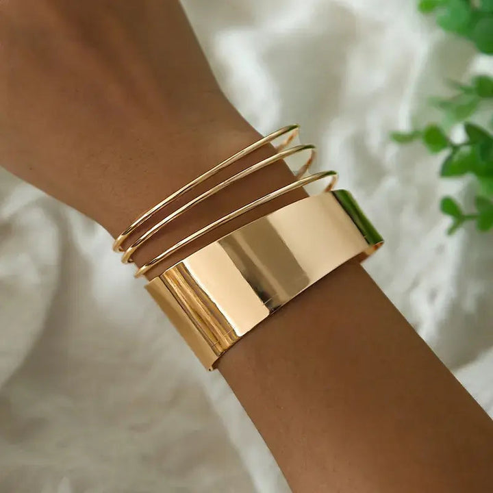 Bracelet Classique Vintage en Or