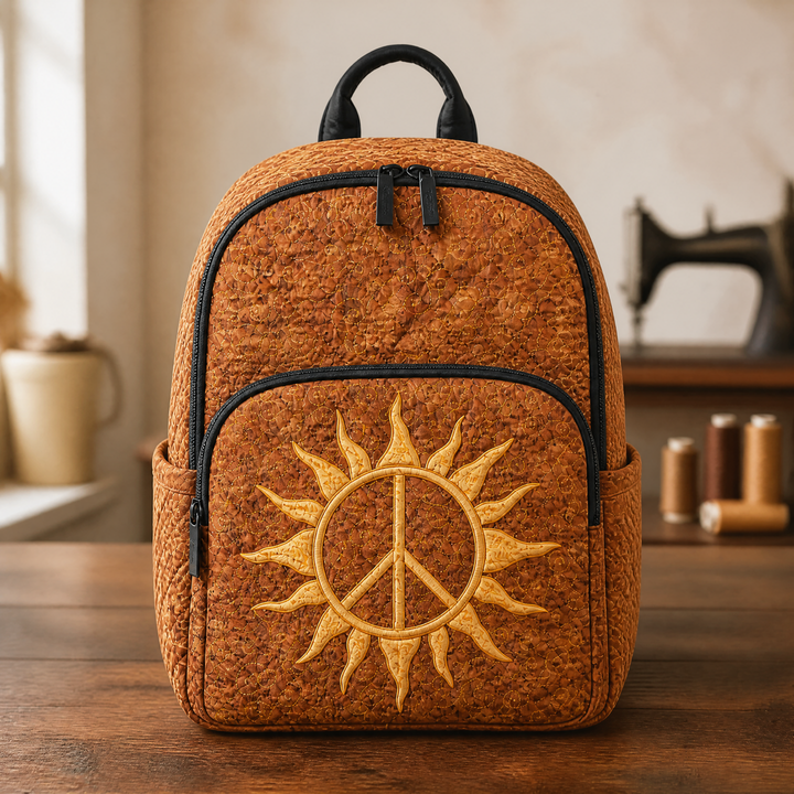 Soleil et paix – Sac à dos matelassé