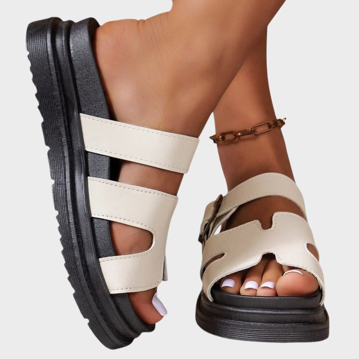 Rosinha - Sandales orthopédiques au design en H
