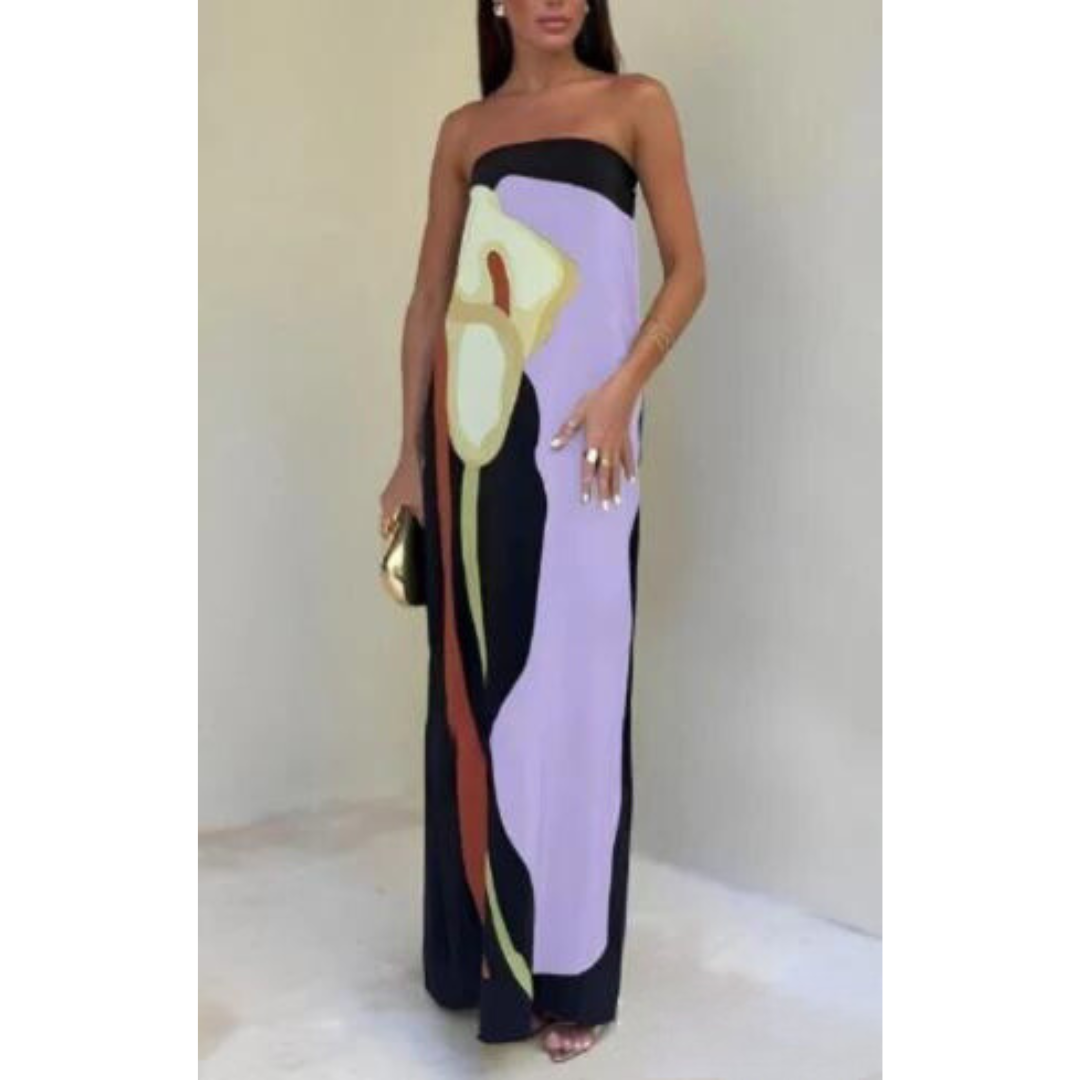 Donna | Robe Longue sans Bretelles