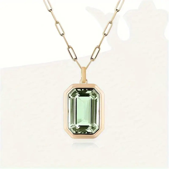 Collier Célestine Émeraude