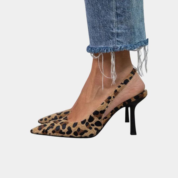 Élodie | Décolleté animalier