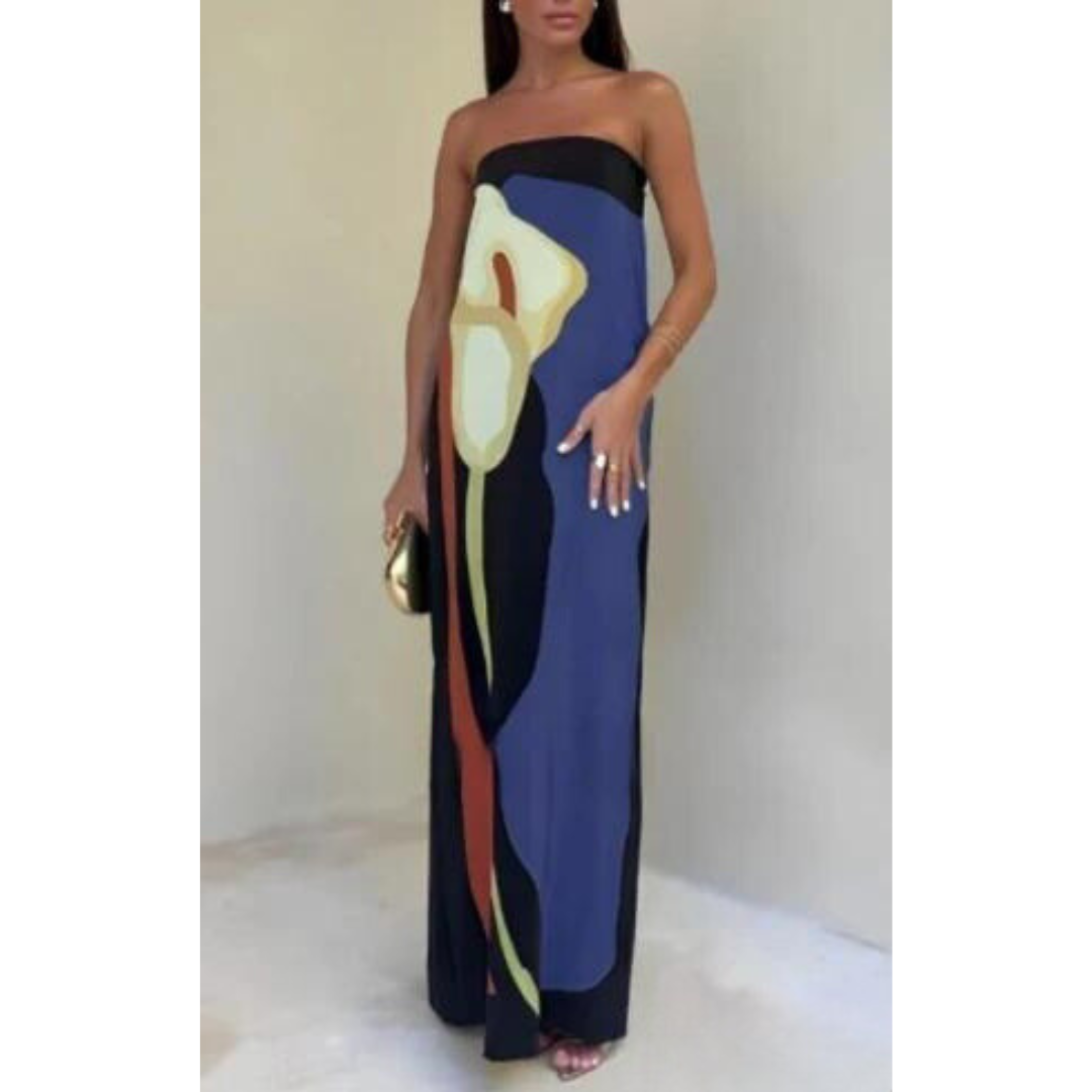 Donna | Robe Longue sans Bretelles