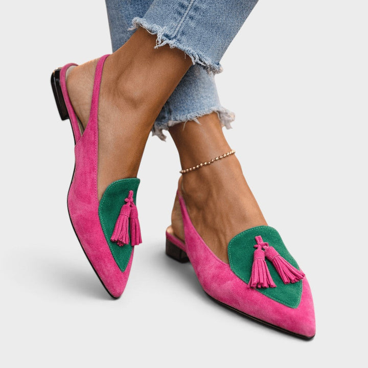 Sandra™ | Ballerines avec Pompon