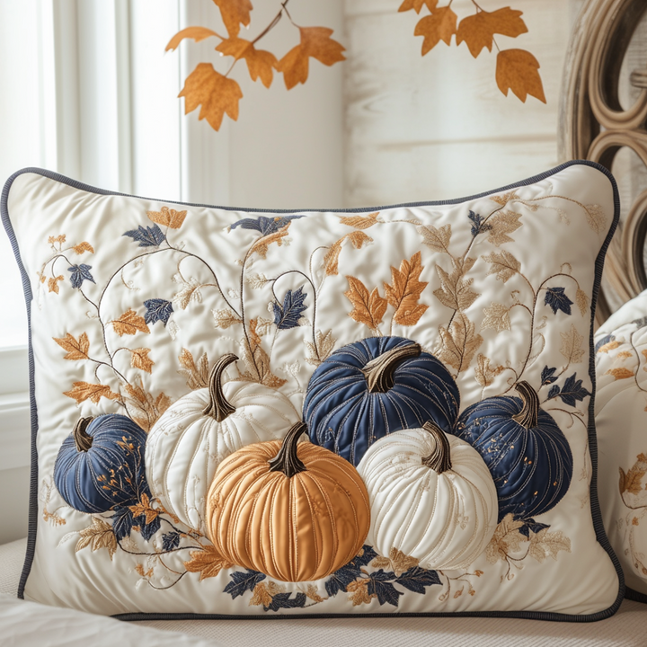 Lueur dorée d’automne – Taie d’oreiller matelassée