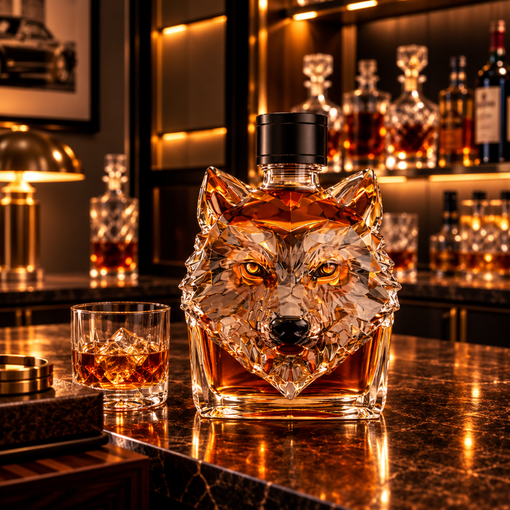 Loup des bois – Carafe à whisky