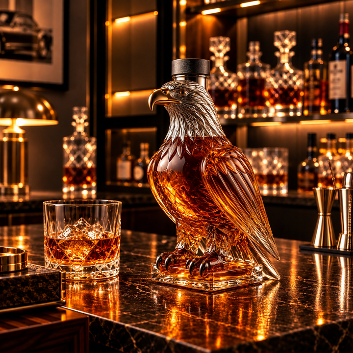 Aigle majestueux – Carafe à whisky