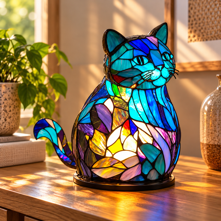 Chat Bleu Rêveur