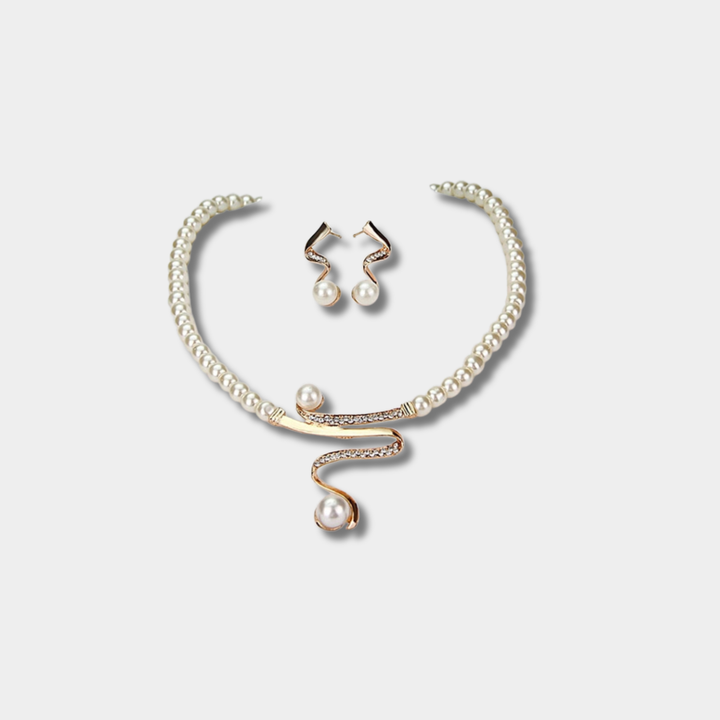 Susanna - Ensemble collier + boucles d&