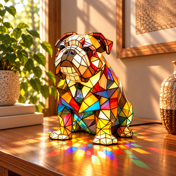 Charmant Bulldog Élégant