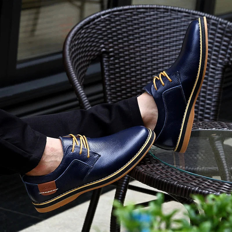 Harrison | Chaussures Oxford en cuir Véritable