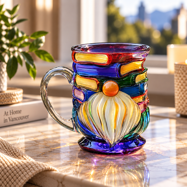Tasse artisanale 3D – Gnome des livres