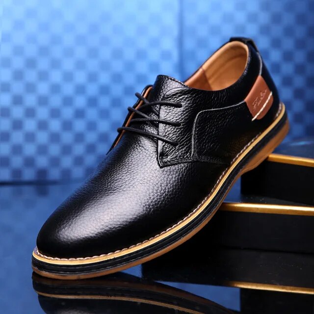 Harrison | Chaussures Oxford en cuir Véritable