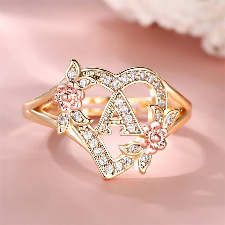 Bague en Or et Cristaux