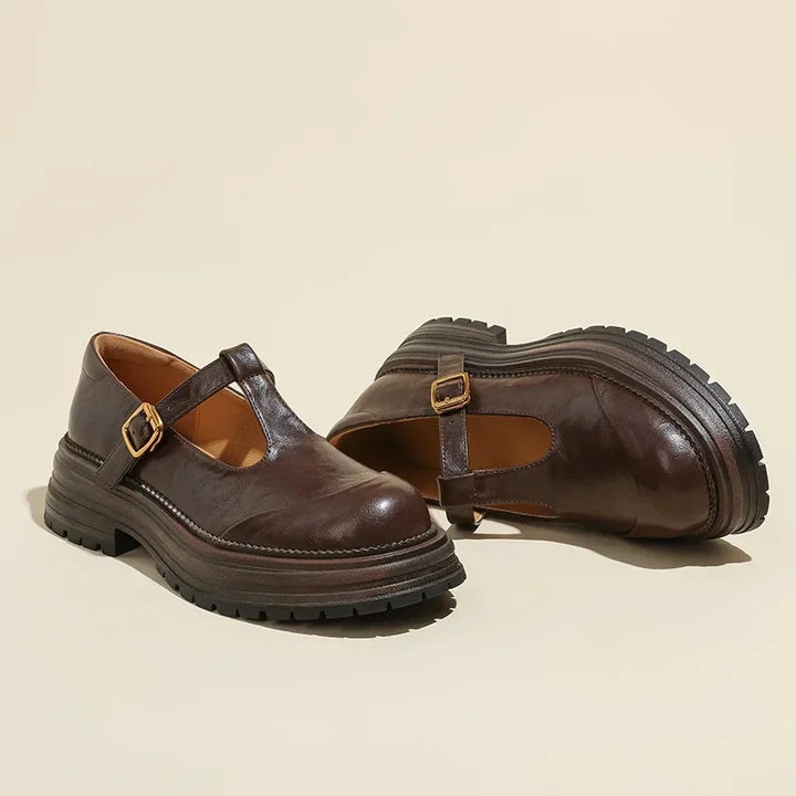 Mary Janes | Élégante Chaussure en Cuir
