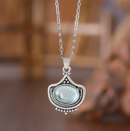 Ensemble Vintage de Collier et Boucles d&
