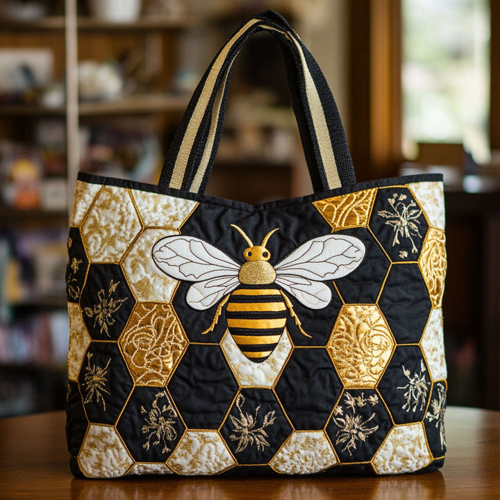 Reine des abeilles – Sac fourre-tout matelassé