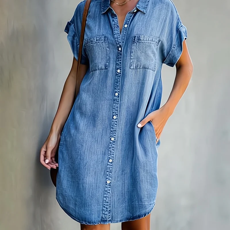 Tessa - Robe en Denim