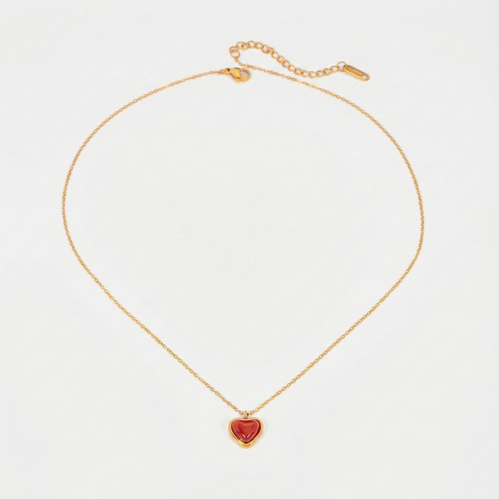 Marlena – Collier délicat avec pendentif en goutte brillante