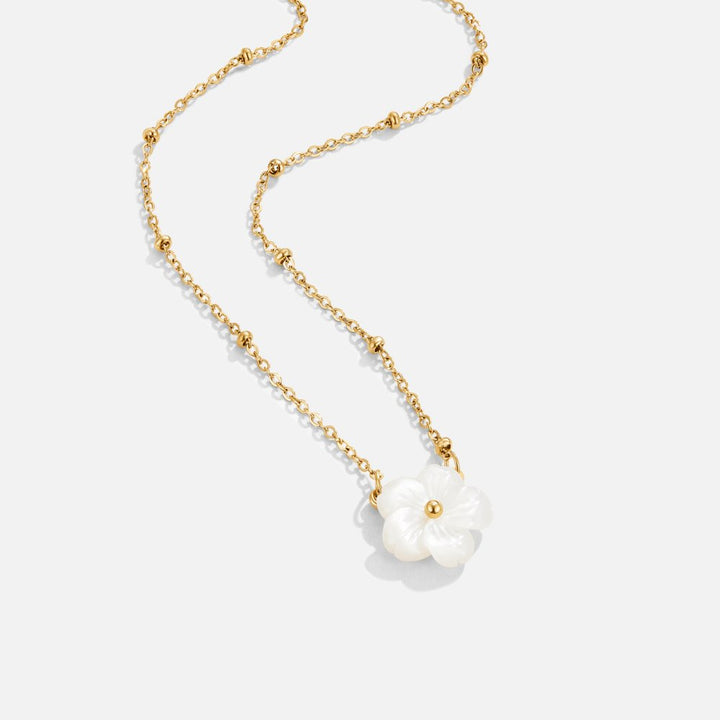Alena – Collier en or avec pendentif en forme de fleur